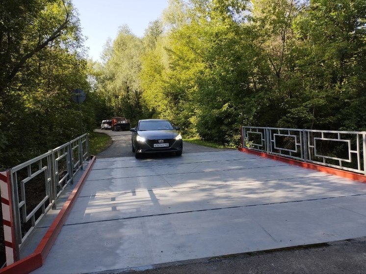 В Уфе после ремонта открылся мост через реку Шугуровку