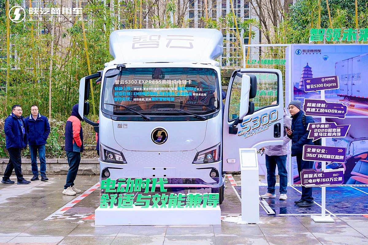 Представлен новый китайский электрический грузовик от Shaanxi