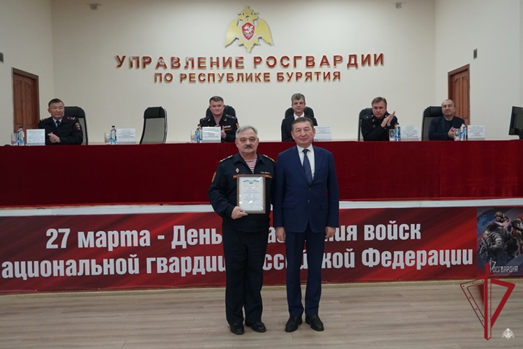 В Бурятии Управление Росгвардии подвело итоги служебно-боевой деятельности за год