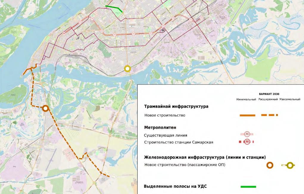 Карта прибытия общественного транспорта в самаре