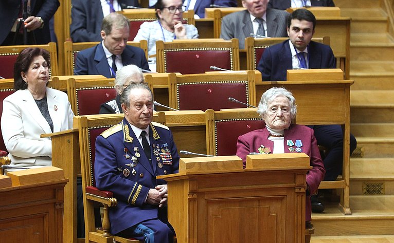 Торжественное заседание Межпарламентской Ассамблеи государств-участников СНГ, посвящённое 80-летию Победы в Великой Отечественной войне