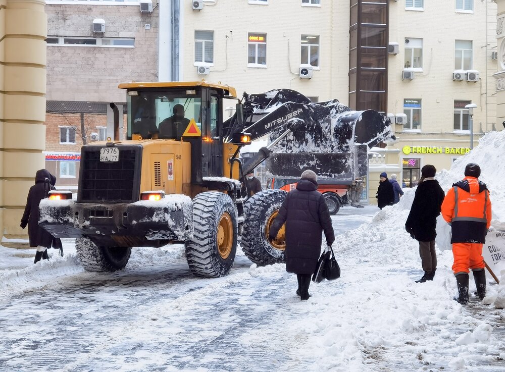 Высота снежного покрова в Подмосковье достигла 10 сантиметров