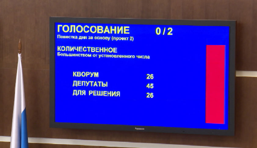 Депутаты в первом чтении приняли бюджет Свердловской области