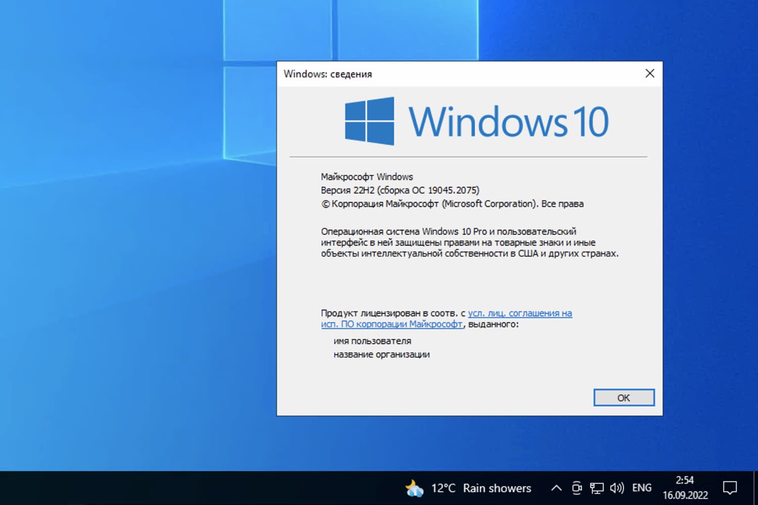 Windows 10 pro 22h2 19045.3324