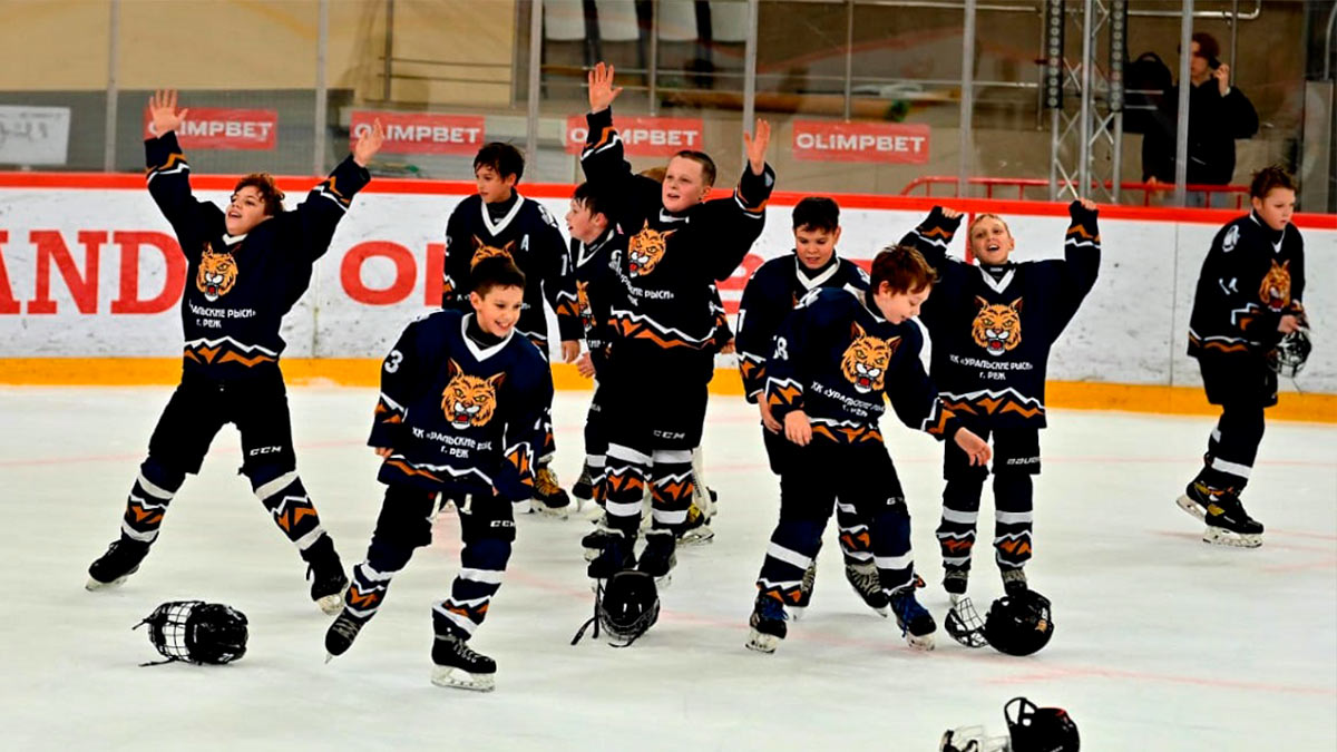 В Верхней Пышме прошли игры Детского хоккейного турнира 