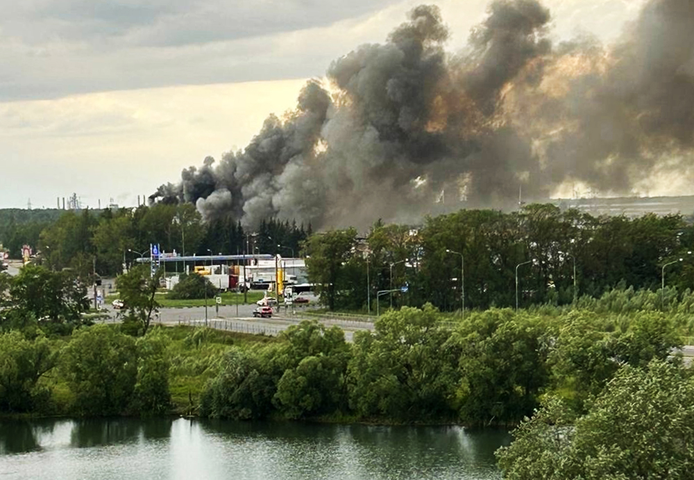 пожар на тэц 2