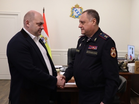 Курскую область посетил начальник главного управления вневедомственной охраны Росгвардии