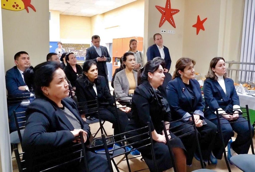 Делегация из Ташкента посетила школу №1770. Фото: официальная страница школы №1770 в социальных сетях.