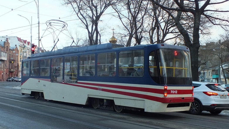 Остановка электротранспорта в Одессе