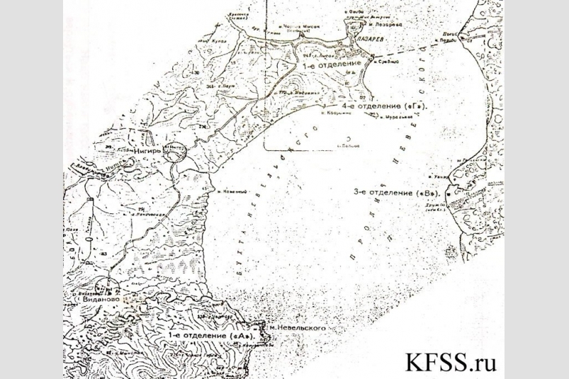 Карта местности с обозначением строительных участков из книги М.Кузьминои? 