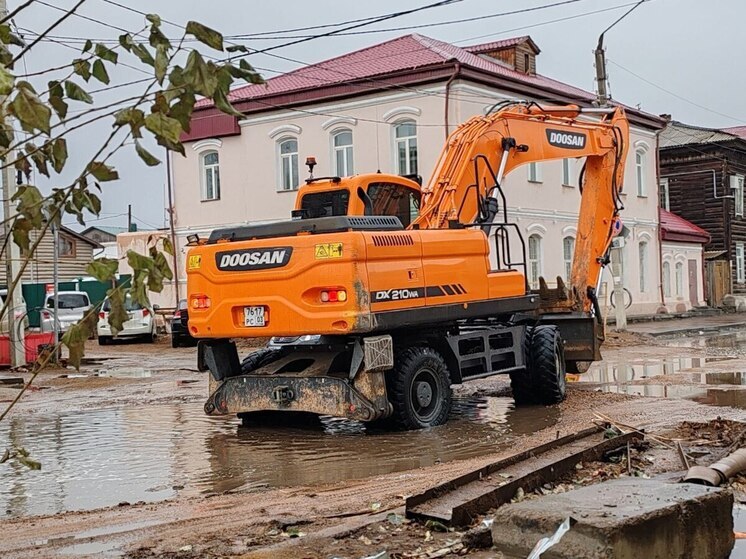 Последствия коммунальных аварий в Улан-Удэ специалистам пришлось устранять ночью