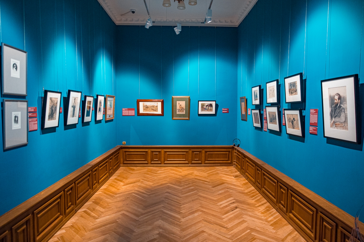 В Приморской картинной галерее открылась новая выставка работ Ильи Репина