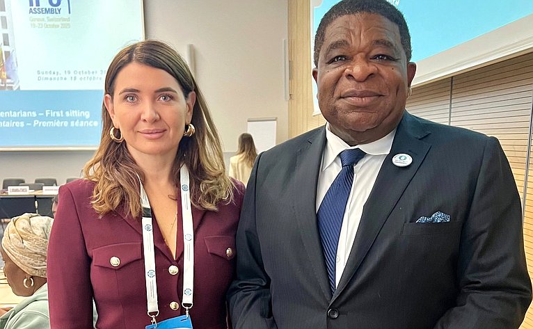 Сенаторы в составе делегации Федерального Собрания РФ участвуют в 151-й Ассамблее Межпарламентского союза в Женеве