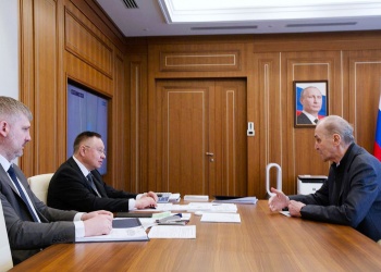 Министр строительства и ЖКХ РФ Ирек Файзуллин провёл рабочую встречу с президентом НОПРИЗ Анваром Шамузафаровым 