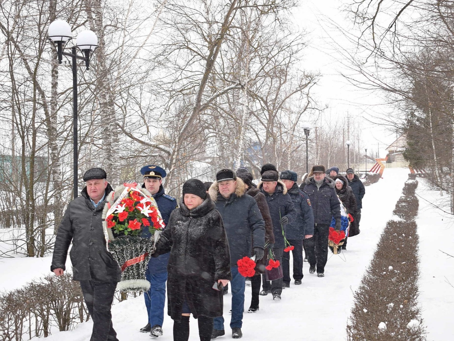 Ришат Алтынбаев принял участие в торжественном митинге в Лопатинском районе 