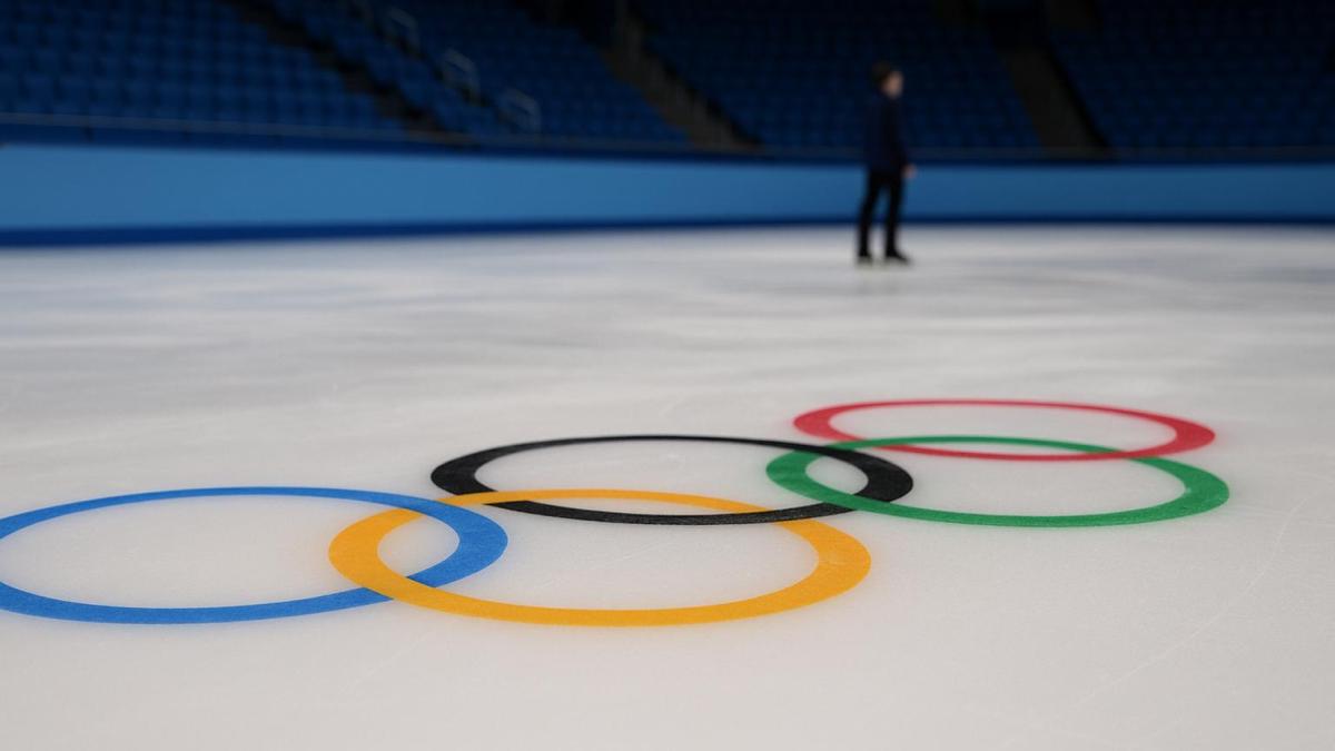 Олимпиское катание на льду