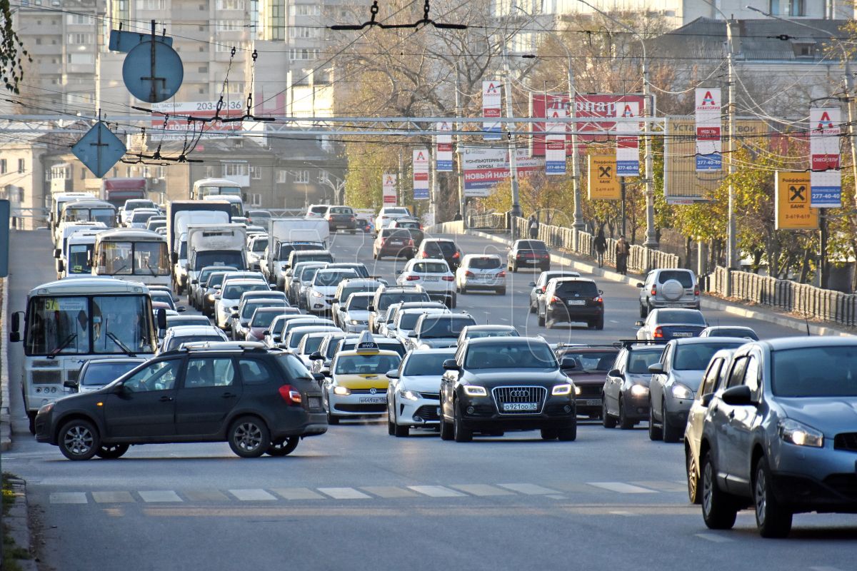 Воронеж пробки на дорогах сейчас