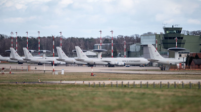 Авиабаза НАТО в Германии
