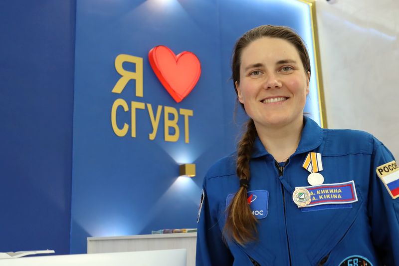 27 июня 2023 г. космонавт Анна Кикина посетила СГУВТ