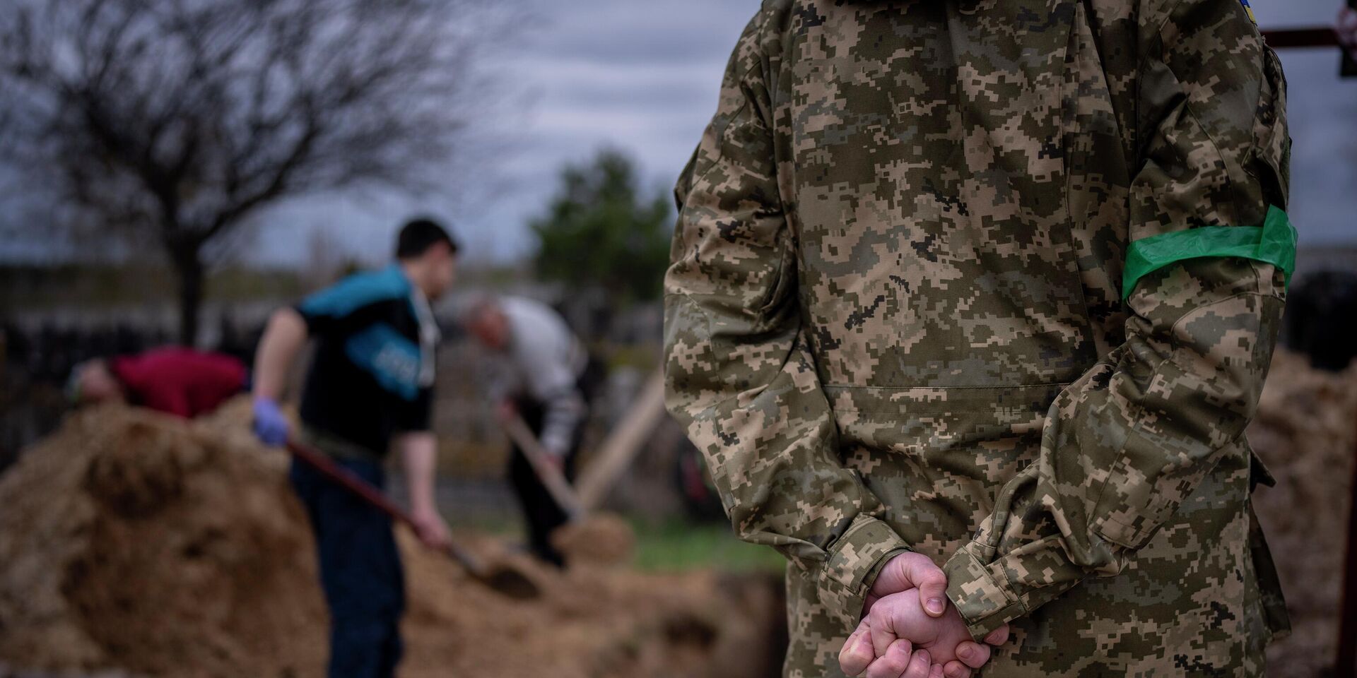 Похороны в Буче, Украина - ИноСМИ, 1920, 15.04.2025