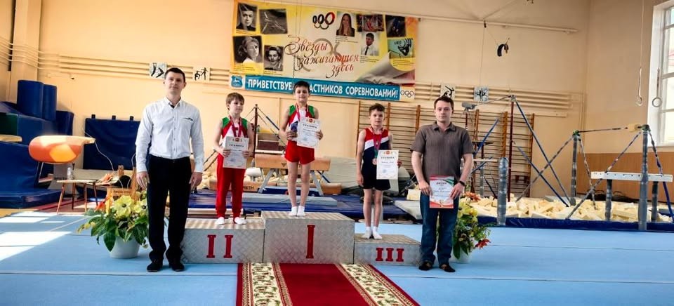 Команда из Бобруйска завоевала бронзу на чемпионате Беларуси по спортивной гимнастике «Юный чемпион» в Гродно