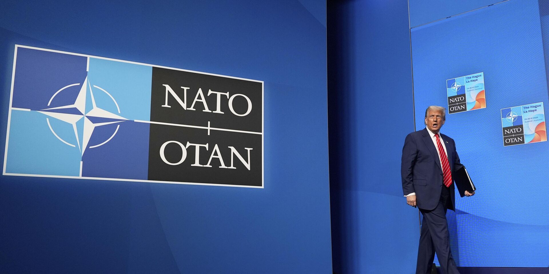 Президент США Дональд Трамп на саммите НАТО - ИноСМИ, 1920, 26.11.2025