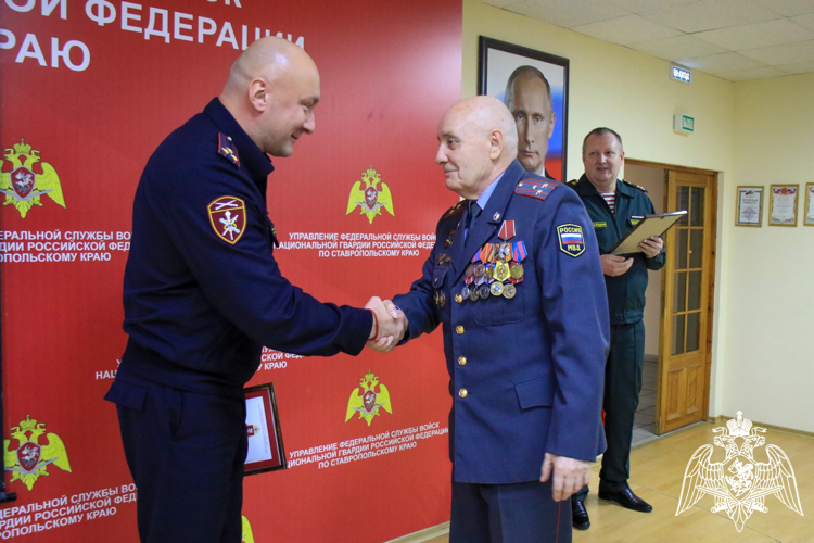 В Ставрополе чествовали ветеранов войск правопорядка