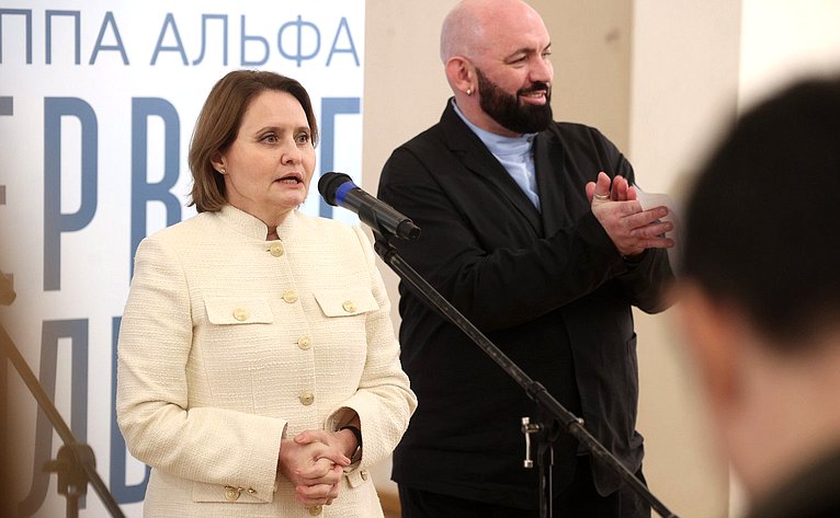 Николай Журавлёв принял участие в церемонии открытия выставки «Группа «Альфа». Первые полвека» в Музее современной истории России