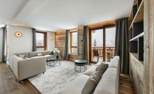 Новая меблированная квартира с парковочным местом в 200 метрах от горнолыжного склона, Куршевель, Франция за 1 475 000 €