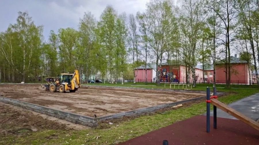 В Рыбинске установят многофункциональную спортплощадку