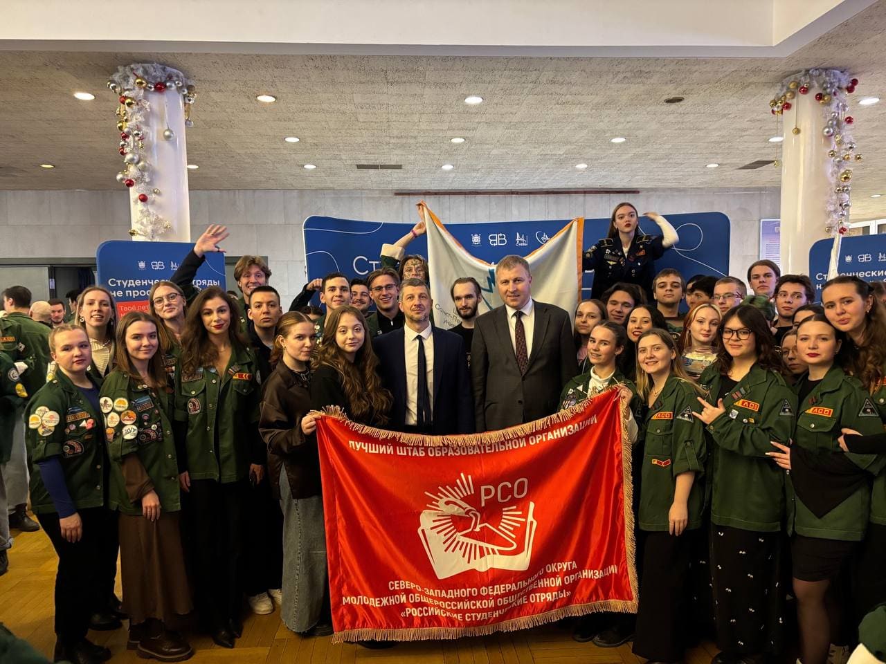 Штаб студенческих отрядов СПбГУТ — лучший в Санкт-Петербурге