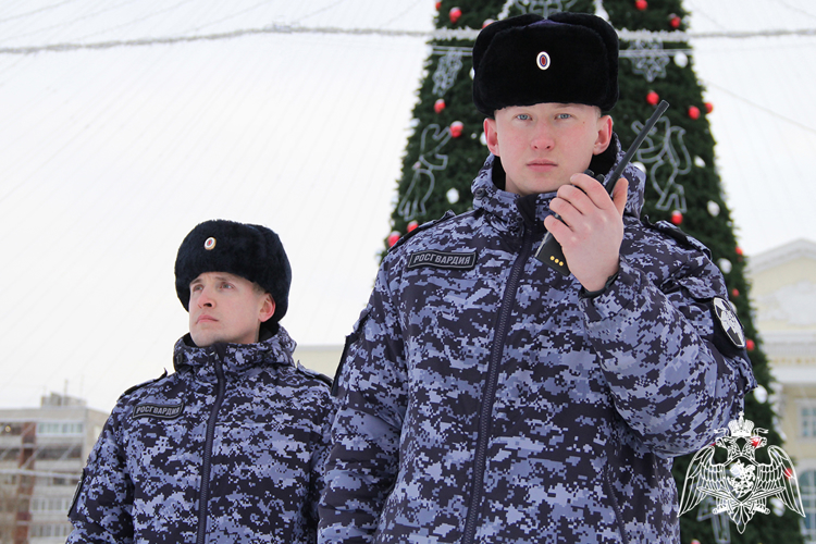 Росгвардия в Тюменской области обеспечила безопасность граждан в новогоднюю ночь