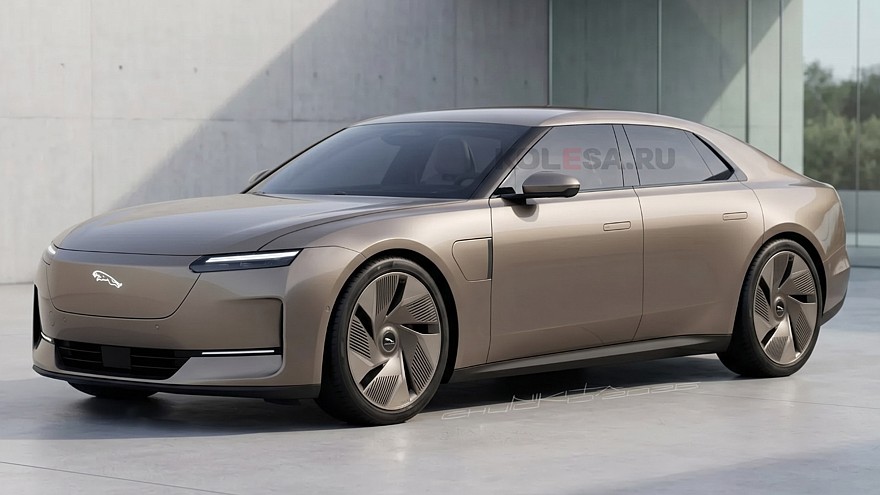 Рендеры нового Jaguar GT