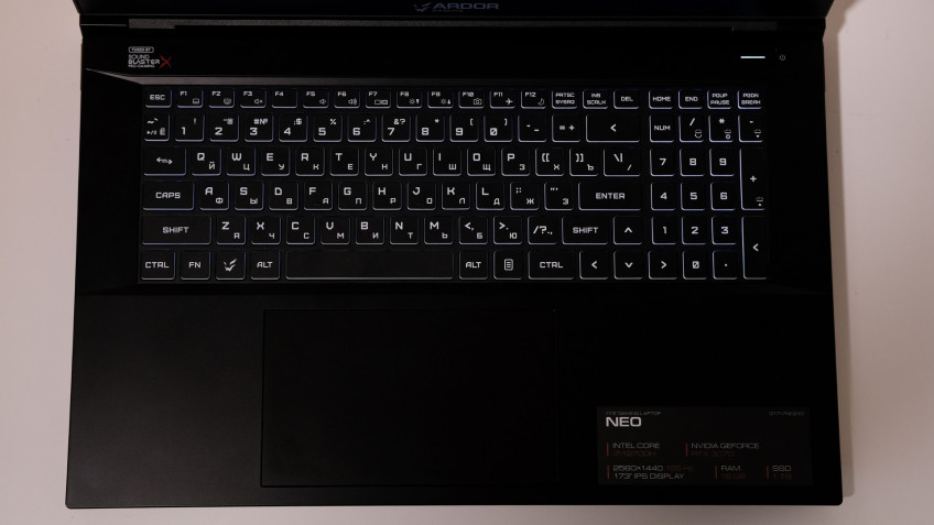 Игровой ноутбук ardor gaming neo g17 i5nd205