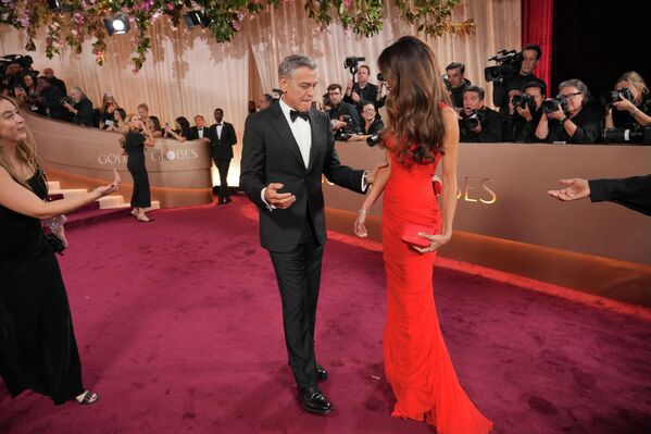 Джордж Клуни и его супруга Амаль Клуни - Sputnik Абхазия