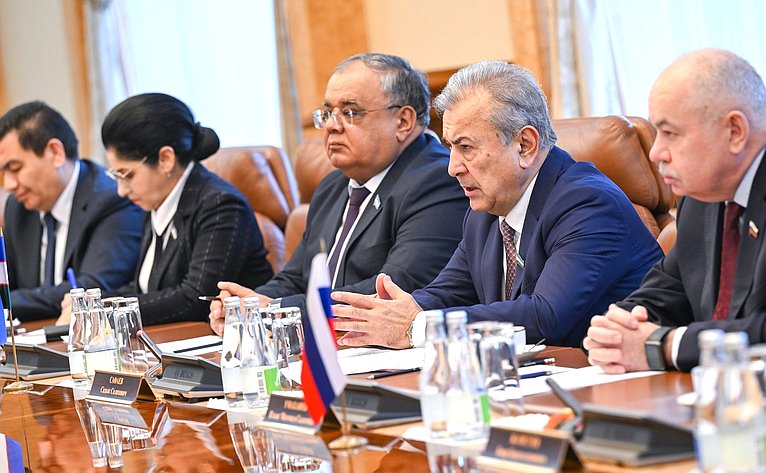 Встреча сенаторов с Раисом Республики Татарстан Рустамом Миннихановым