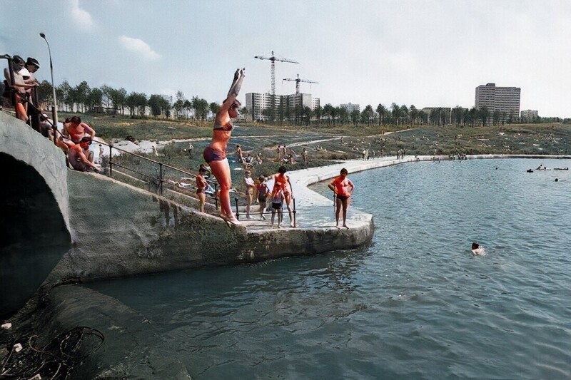 Олимпийские пруды, 1983 год.