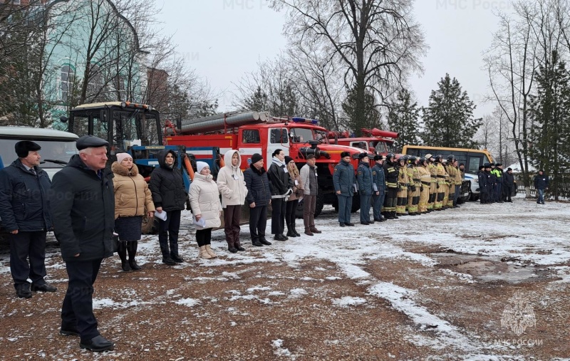 В Унинском районе прошли командно-штабные учения