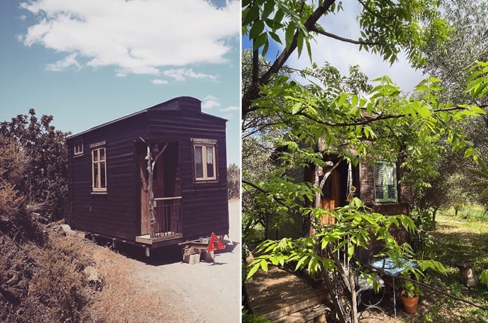 Крошечный дом нашел пристанище в садах Андалусии.