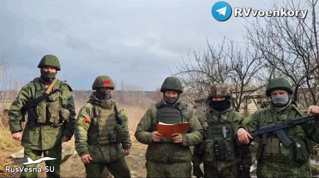 «Отважные» с фронта поздравляют наших дорогих женщин с 8 Марта! | Русская весна