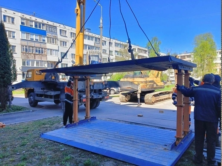 «Горводоканал» отремонтировал канализацию на улице Звёздной в Пскове