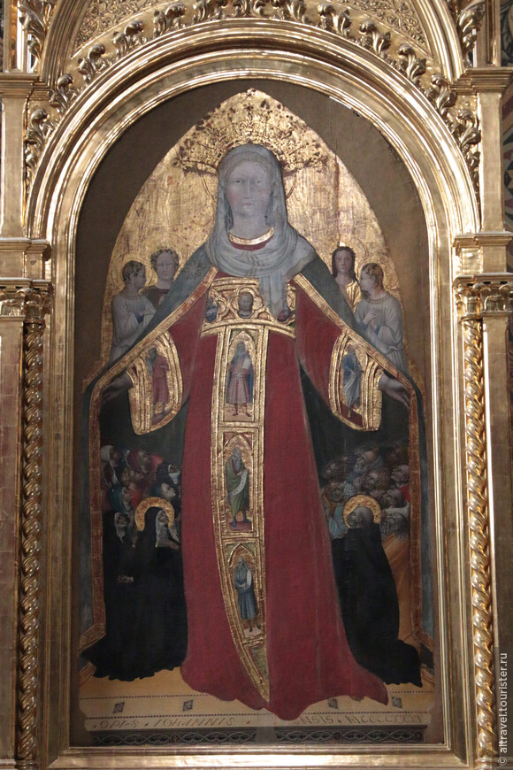 Мадонна Милосердия. Джованни ди Паоло. 1431