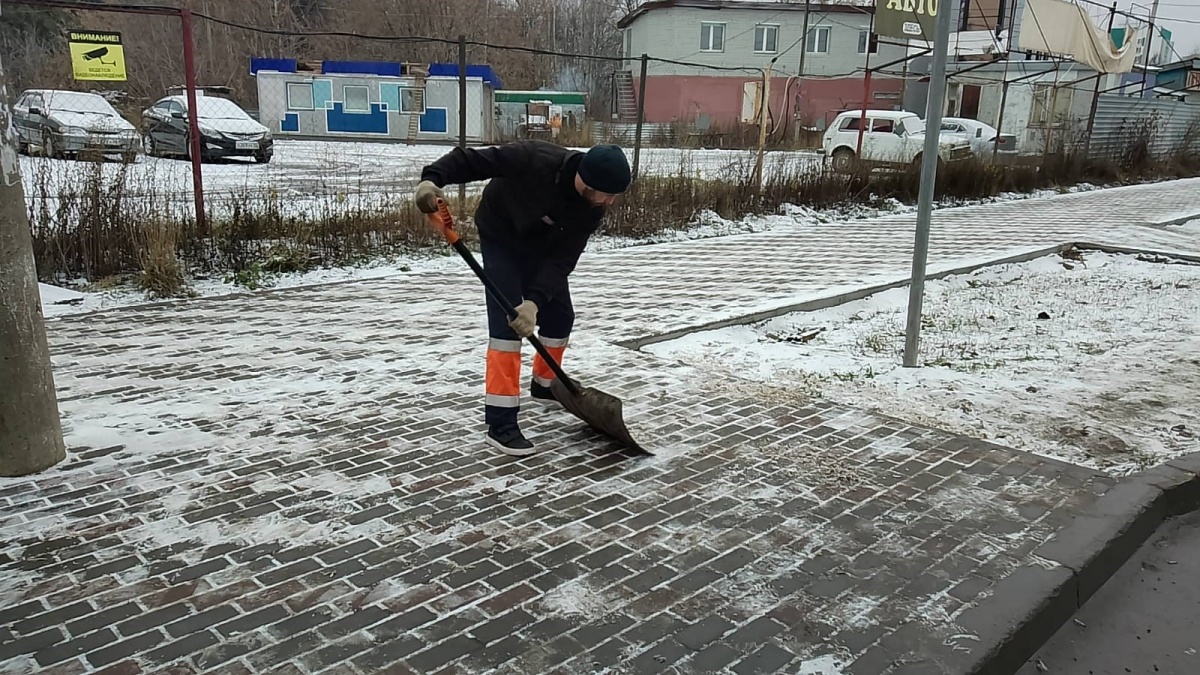 Реагенты. На улице похолодало. Идем на улицу. Снежные улочки Кирова.