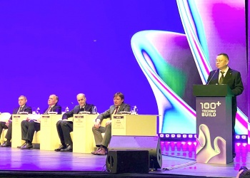 Анвар Шамузафаров на пленарном заседании Форума 100+ TechnoBuild рассказал об участии представителей НОПРИЗ в разработке проекта техрегламента ЕАЭС 