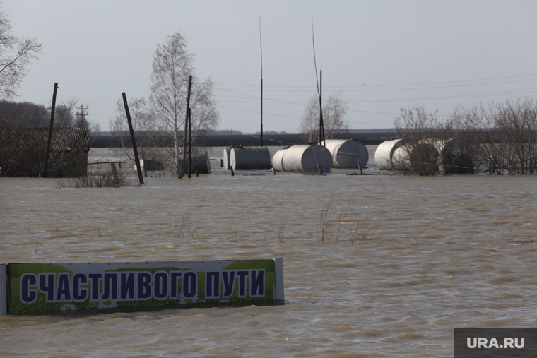 Паводок в Больших Ярках. Казанский район , половодье, ишим, паводок, наводнение, потоп, река, разлив