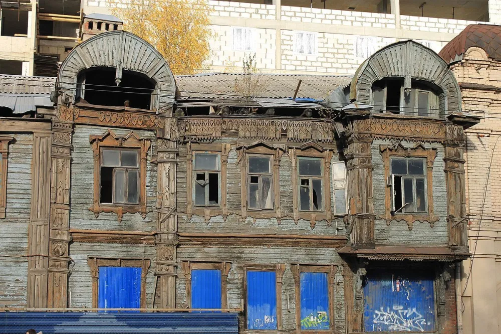 Фото Сгоревший в Нижнем Новгороде «Дом Чардымова» начнут восстанавливать весной - Новости Живем в Нижнем