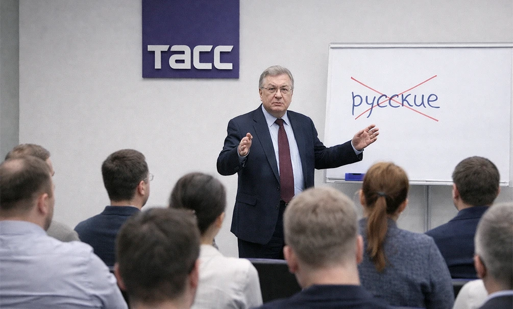 «Вслед за Путиным обрезали патриарха»: ТАСС вновь испугалось слова «русский» 