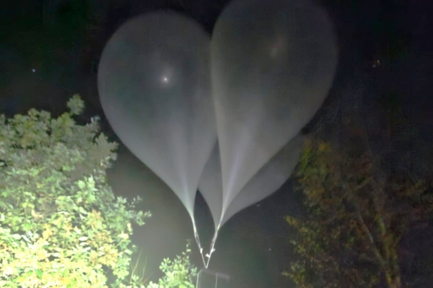 Воздушные шары снова парализовали аэропорт Вильнюса