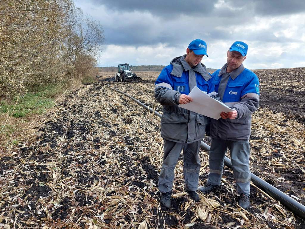 В Курской области за год газифицировали более 100 домов