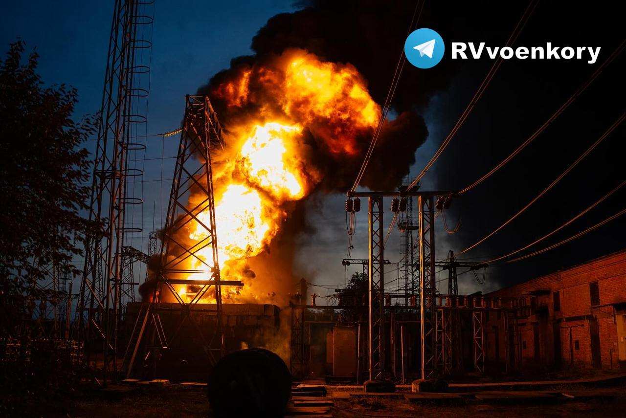 Нанесены удары по энергообъектам в Днепропетровской, Сумской и Запорожской областях | Русская весна
